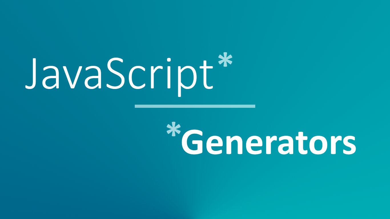 JavaScript Assíncrono com Generators - Você já usou Generators? Possuímos a mesma coisa em linguagens como Ruby, por exemplo. Para quem nunca viu, esse nome pode assustar no começo. Mas os Generators são apenas funções. A diferença é que podemos pausar essa função em uma determinada linha e depois mandá-la continuar de onde parou.